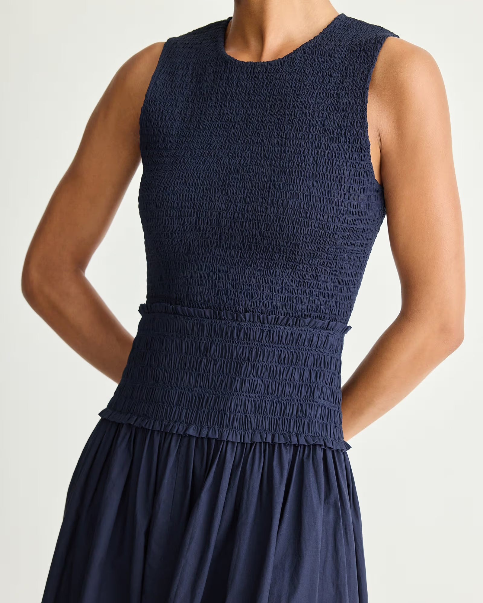 seren maxi dress Siempre Tank Maxi Dress in Midnight – seren