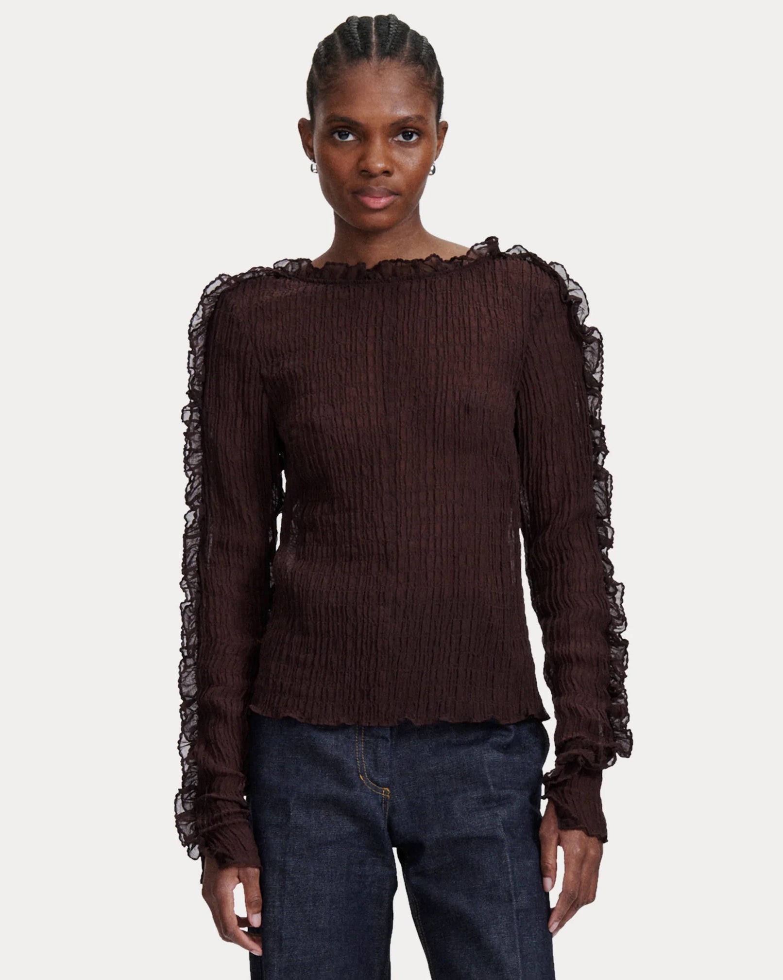 next chiffon tops