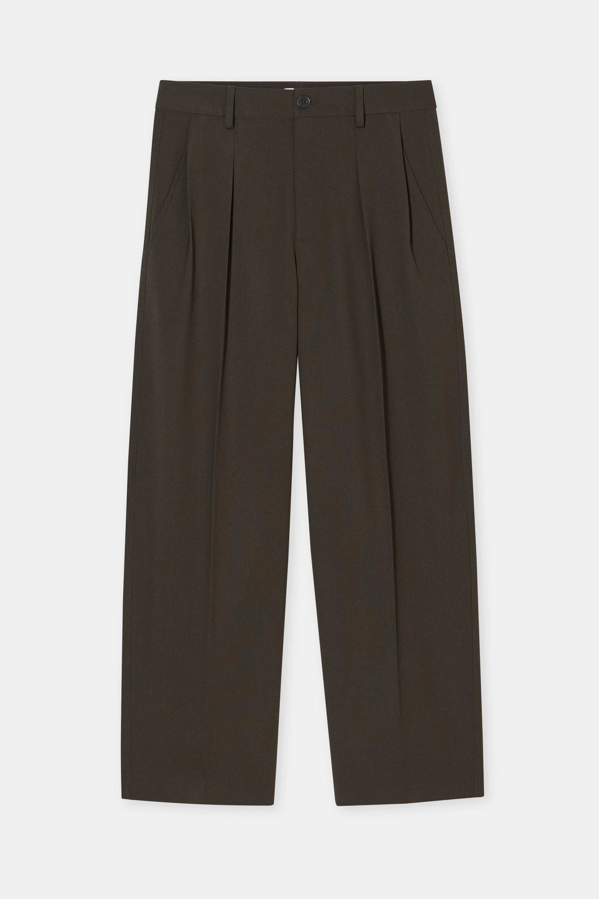 Ruthy Relaxed Trousers in Marsh Green – seren